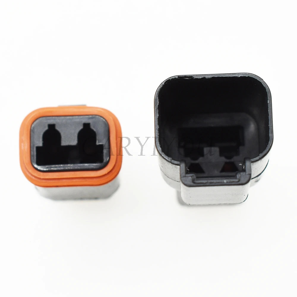 2 Pin Male Female Sealed Waterproof Electrical Wire Connector Plug 22-16AWG DT06-2S DT04-2P