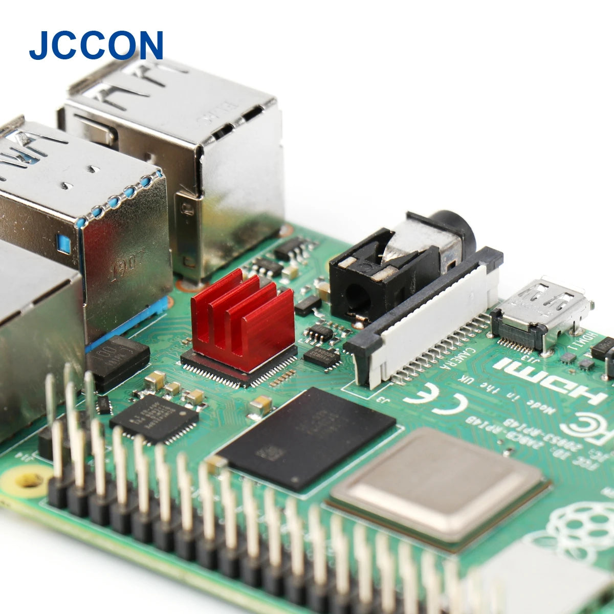 Aluminum Heatsink Radiator 7x7x6mm with Thermal Tape for IC Chips, 3D Printer, Raspberry Pi, SSD NVME