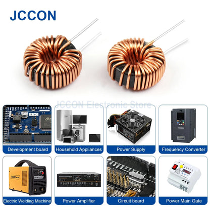 Toroid Core Inductors Winding Magnetic 2.5A–5A 22µH–470µH