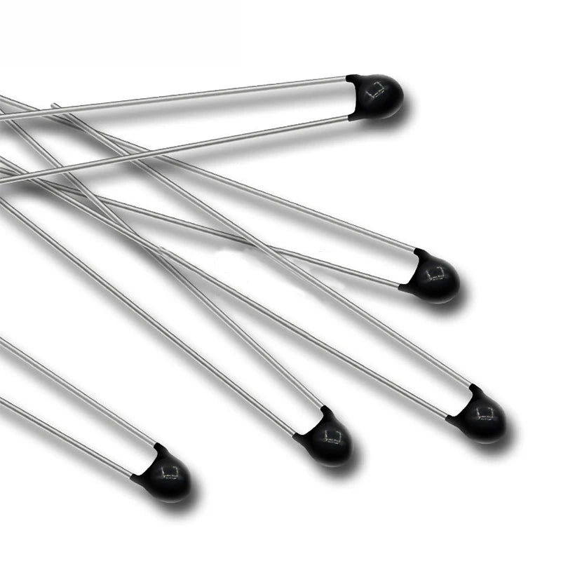 5PCS NTC Thermistor MF52 Thermal Resistor 1K–100K 5% 3950B for Temperature Sensing