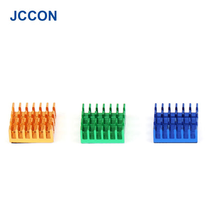 Aluminum Heatsink Radiator 14x14x6mm with Thermal Tape for IC Chips, 3D Printer, Raspberry Pi, SSD NVME