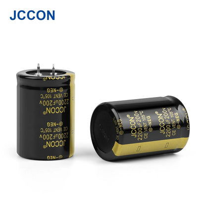 Audio Electrolytic Capacitor 200V 220UF-3300UF High Frequency Low ESR for HiFi Amplifier