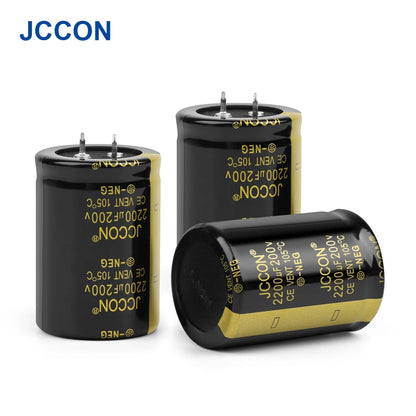 Audio Electrolytic Capacitor 200V 220UF-3300UF High Frequency Low ESR for HiFi Amplifier