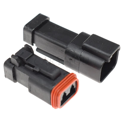 2 Pin Waterproof Automotive Connector Plug Male Female DT Series Wiring Socket for Mazda DT04-2P-E005 DT06-2S-EP06