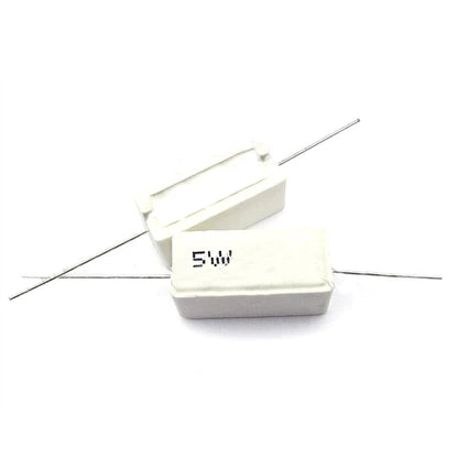 2pcs BPR56 Ceramic Power Resistors 5W 10W 0.1Ω–10KΩ Cement Resistor for Electronics