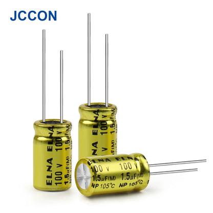 MKP Metal Film Audio Capacitor 100V 1.5µF 2.2µF 3.3µF High-Fidelity HIFI Coupling Frequency