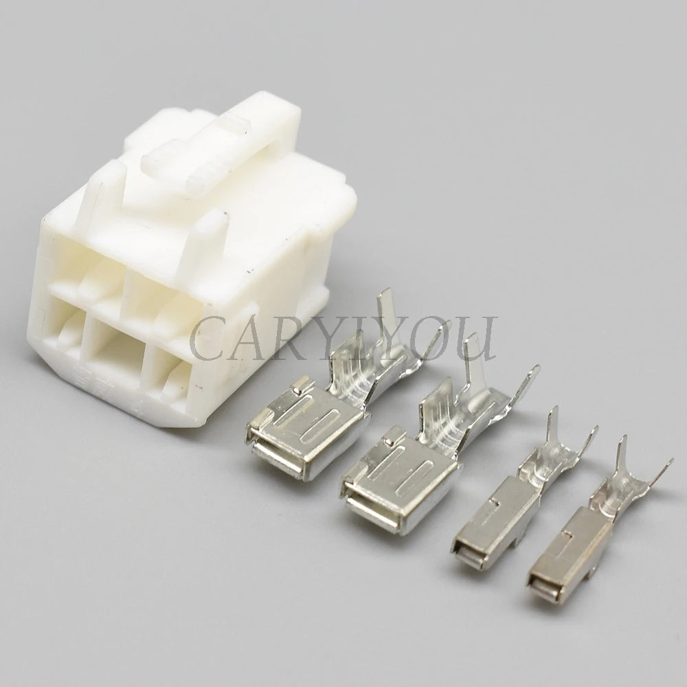 4 Pin 2.2mm Waterproof Connector 1300-3849 13940682 DJ7041Y-2.2/4.8 PA66 with Terminals