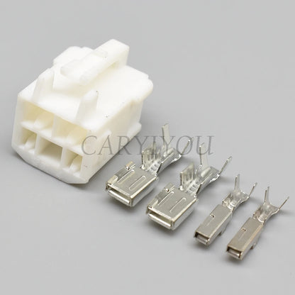 4 Pin 2.2mm Waterproof Connector 1300-3849 13940682 DJ7041Y-2.2/4.8 PA66 with Terminals