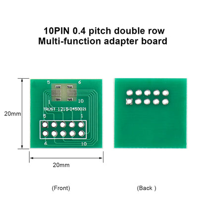 10P–30P Double-Row Test Adapter Board for LCM TFT LCD PCB 2.0mm/2.54mm Connector