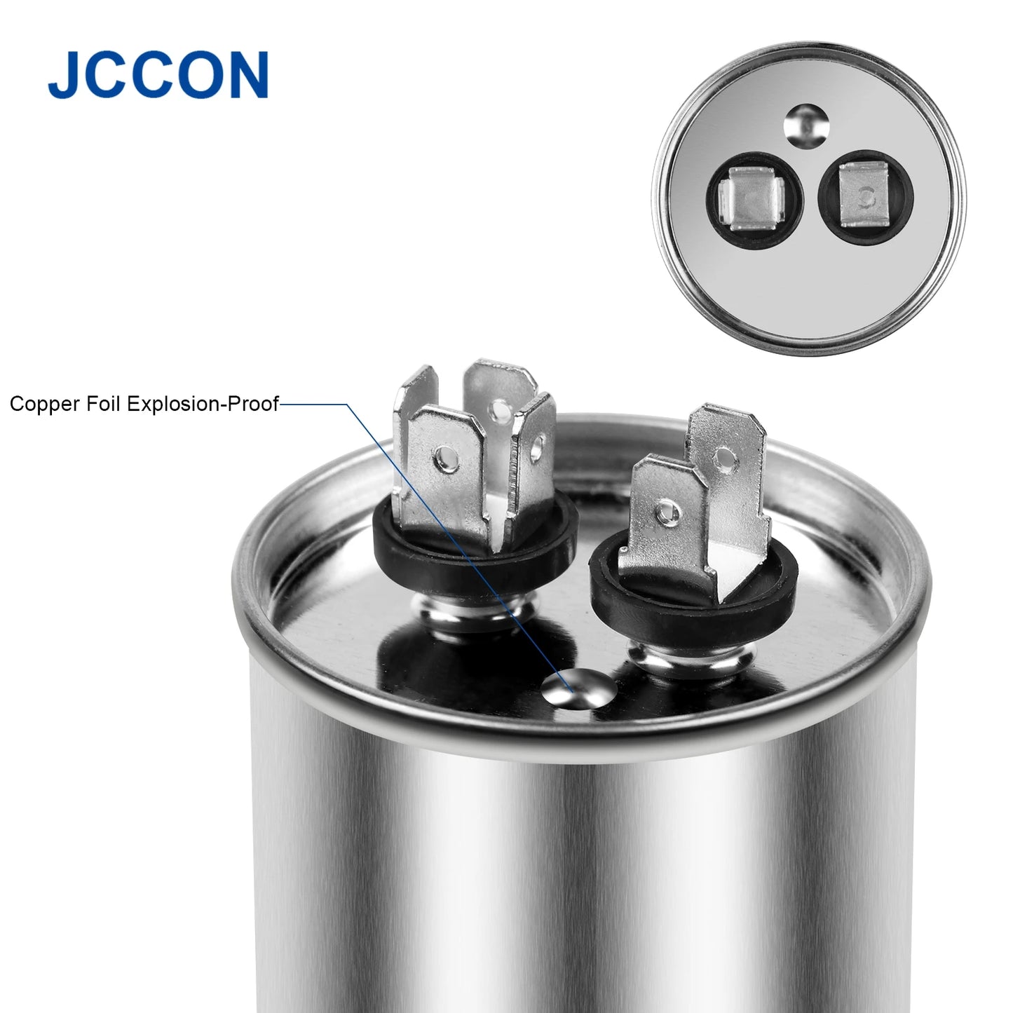 CBB65 Motor Capacitor 450V AC 5µF–50µF for Air Conditioner Compressor