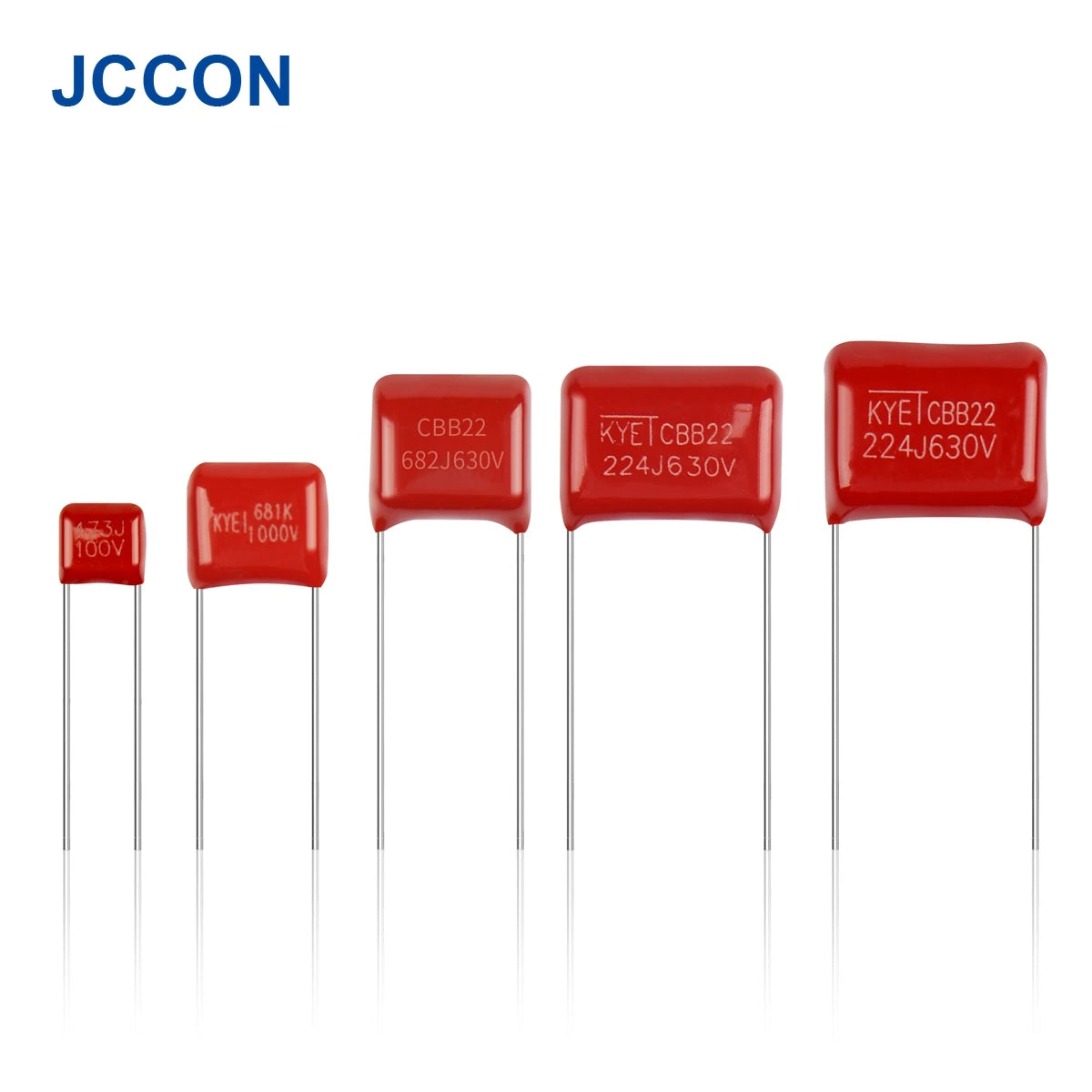 CBB Polypropylene Film Capacitors 63V 5MM 100pF–330nF