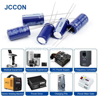 Aluminum Electrolytic Capacitor High Frequency Low ESR 16V–50V Long Service Life 7000 Hours