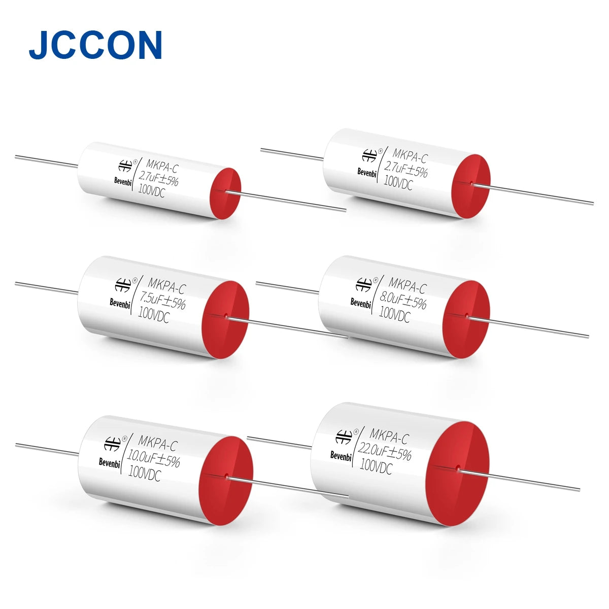 100V MKP Metallized Polypropylene Film Audio Capacitor 0.68µF-20µF for HiFi Frequency Divider
