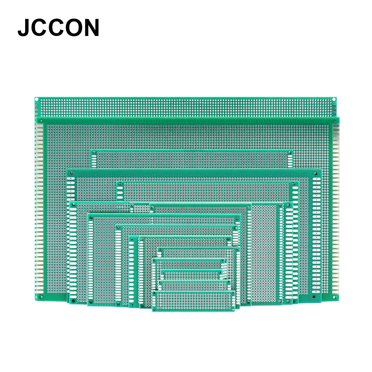 Double-Sided PCB Prototype Board Set Universal DIY Printed Circuit 10x10, 10x15, 10x22, 12x18, 13x25, 15x20, 18x30, 20x30cm Protoboard