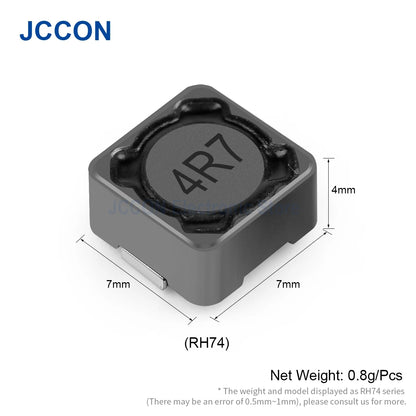SMD Molding Power Inductors RH74–RH129 Shielded Anti-Interference