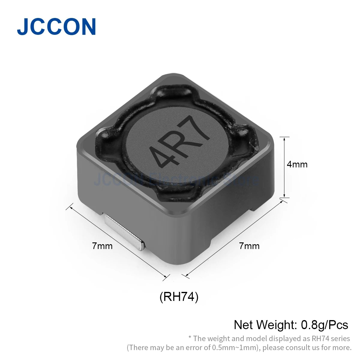 SMD Molding Power Inductors RH74–RH129 Shielded Anti-Interference
