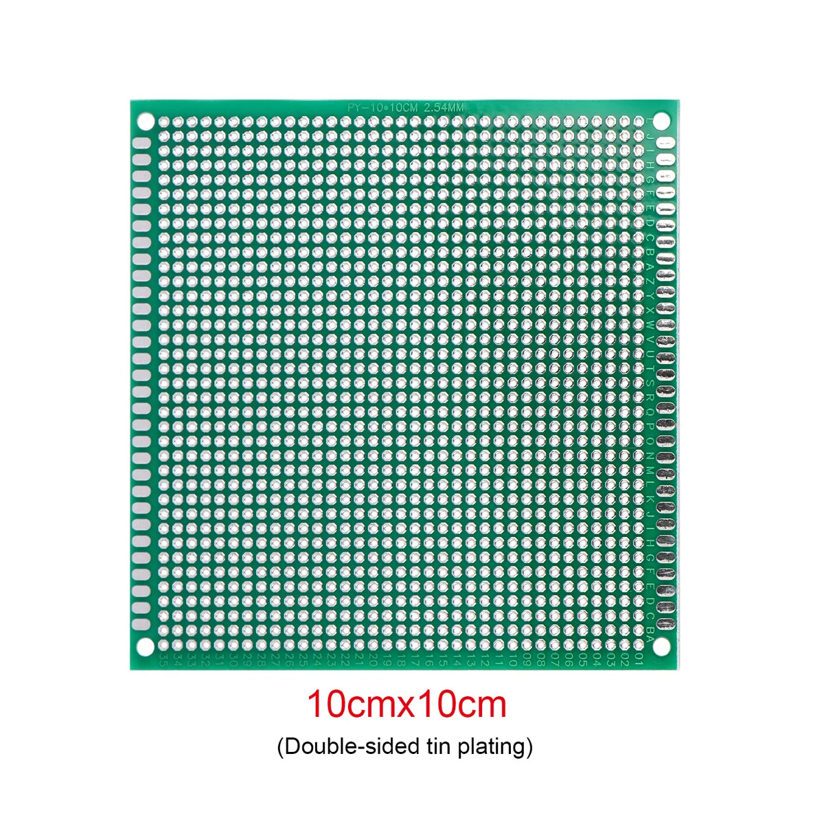 Double-Sided PCB Prototype Board Set Universal DIY Printed Circuit 10x10, 10x15, 10x22, 12x18, 13x25, 15x20, 18x30, 20x30cm Protoboard