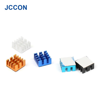Aluminum Heatsink Radiator with Thermal Conductive Tape for IC Chips, 3D Printer, Raspberry Pi Cooling