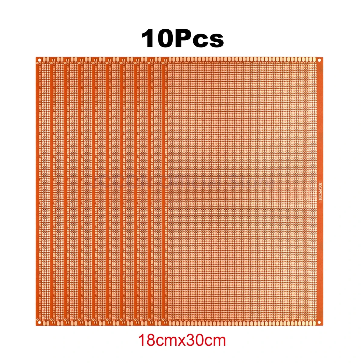 PCB Prototype Board 18x30cm Universal DIY Matrix Single-Row Continuous Hole Soldering Plate