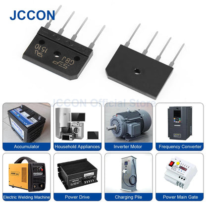 Bridge Rectifier GBJ3510 35A 1000V for Induction Cooker and Microwave Oven Power Supply