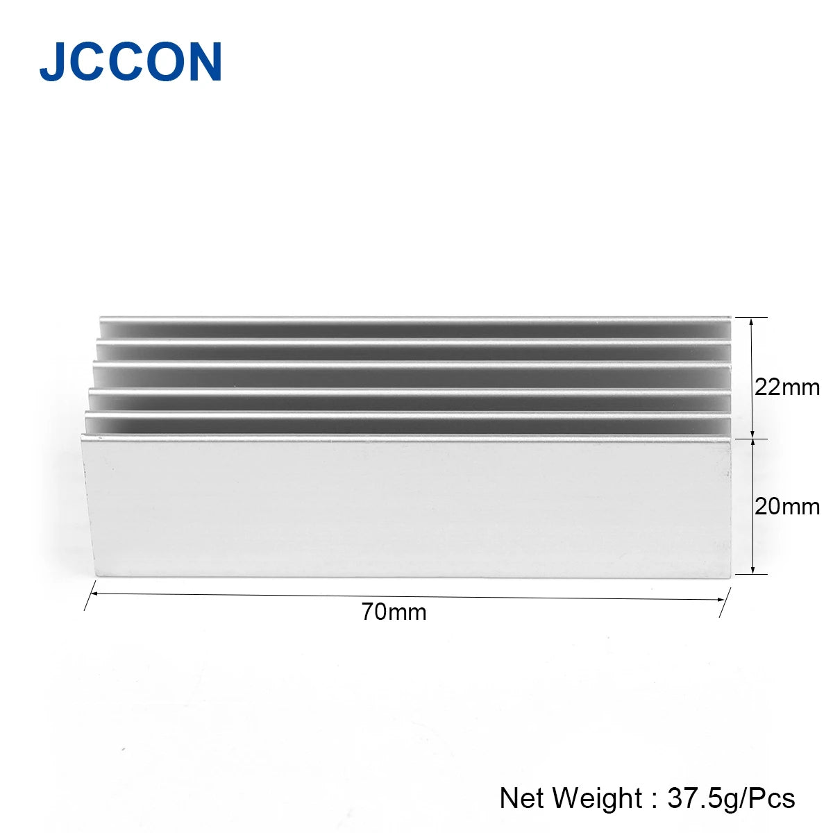 Compact Aluminum Cooling Heatsink 9x9x12mm with Adhesive Tape for Raspberry Pi 3B and IC Chips