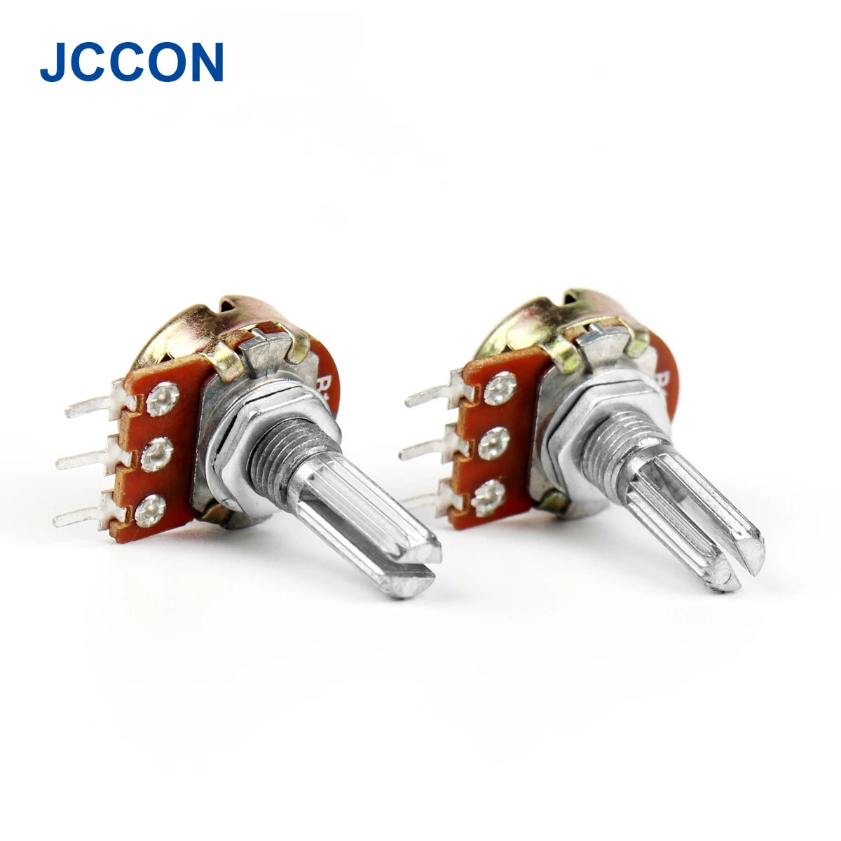 WH148 B1K–B500K 3Pin 15mm Shaft Rotary Potentiometer for Amplifier Volume Control