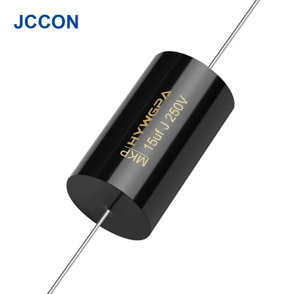 100V-250V MKP Axial Audio Capacitor for HiFi Crossover, Coupling & Frequency-Divided Speaker Applications