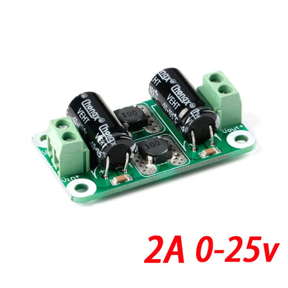 DC Adjustable Power Filter Board 0–50V Class D Amplifier EMI Interference Suppression Module