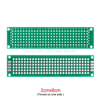 PCB Prototype Stripboard Veroboard Set 2x8, 3x7, 4x6, 5x7cm Universal DIY Soldering Boards