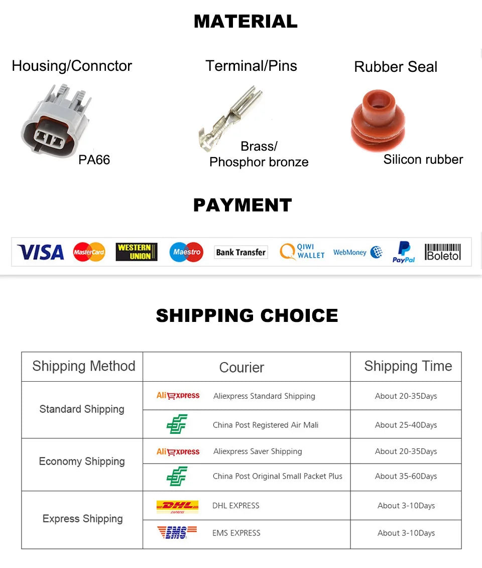 4 Pin JST JWPF 0.7mm Pitch Automotive Male Female Connector Plug 04R-JWPF-VSLE-S 04T-JWPF-VSLE-S B04B-JWPF-SK-R