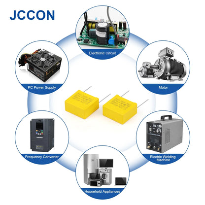 X2 Polypropylene Film Capacitors 275VAC 0.1µF–0.56µF