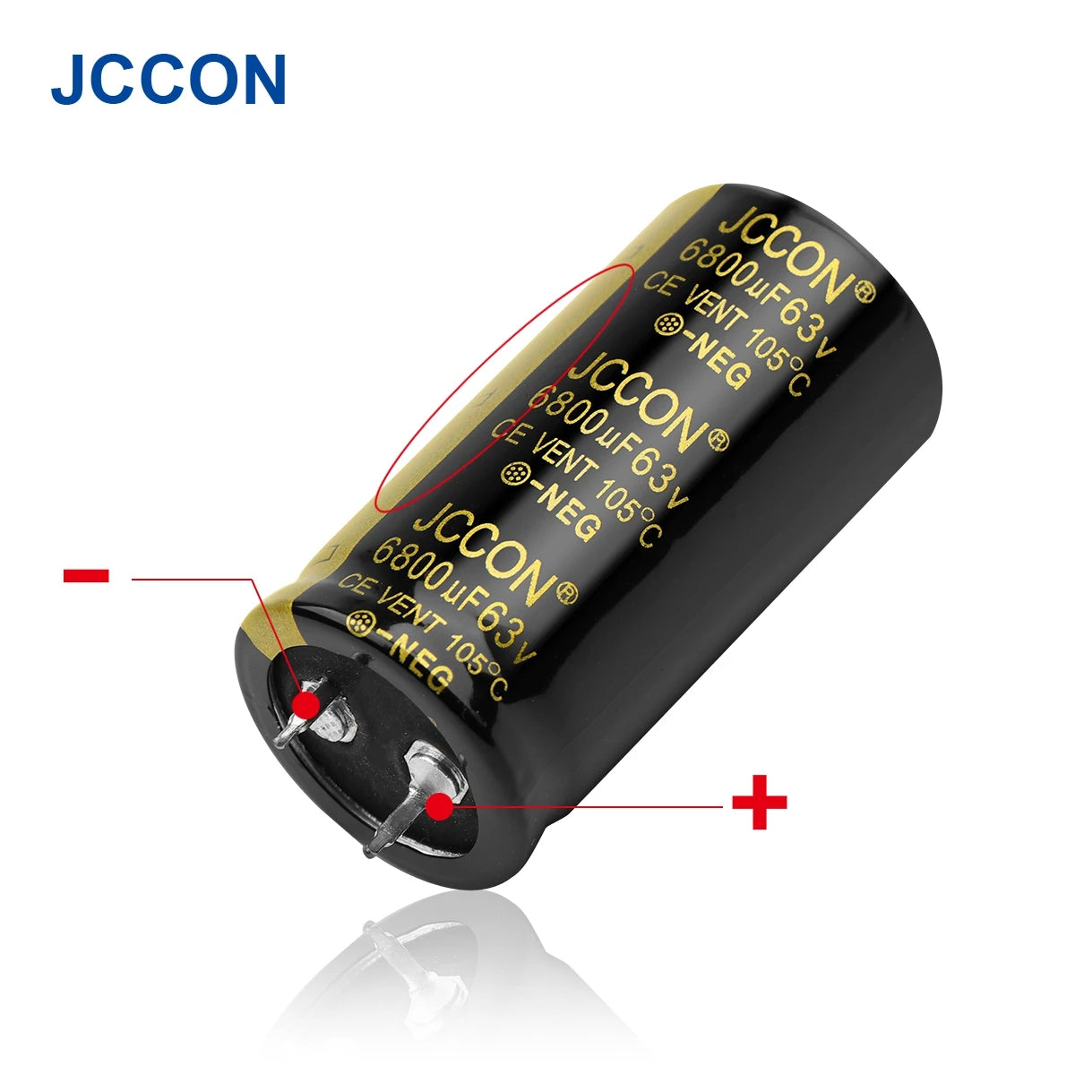 Audio Electrolytic Capacitor 63V 3300UF–22000UF Low ESR High Frequency for HiFi Amplifier Speaker