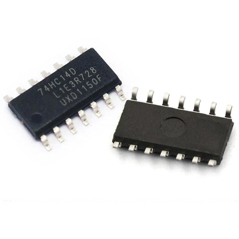 5PCS 74HC14D SOP-14 Hex Schmitt Trigger Inverter IC SN74HC14DR SMD
