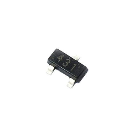 TL431 SOT-23 Adjustable Precision Shunt Voltage Reference IC 2.5V–36V (20-Pack)