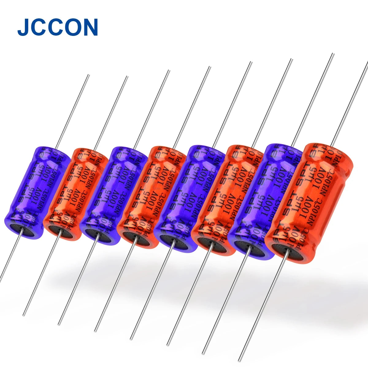 100V Horizontal SPT Polypropylene Audio Capacitor 1.5µF-5.6µF for Speaker Frequency Divider & Crossover