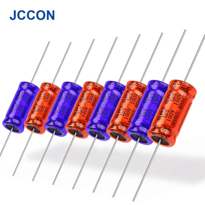 100V Horizontal SPT Polypropylene Audio Capacitor 1.5µF-5.6µF for Speaker Frequency Divider & Crossover