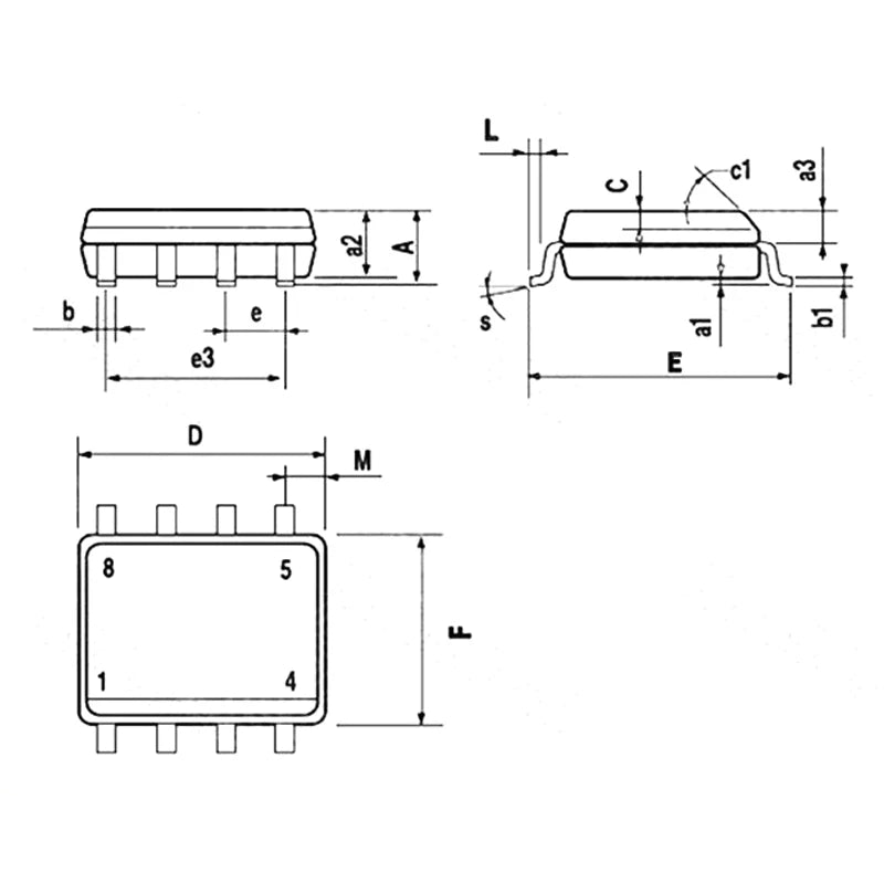 5PCS UC3842 PWM Controller IC SOP8 UC3842A UC3842B SMD High-Performance Switching Chip