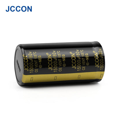 Audio Electrolytic Capacitor 80V 3300UF-10000UF High Frequency Low ESR for HiFi Amplifier Speaker