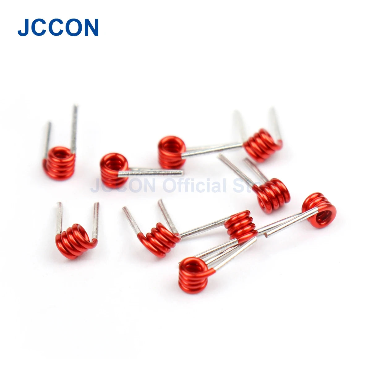 Copper Wire Air Core Inductor Coil for Remote Control and FM Circuit 0.7×3.0mm 1.5T–7.5T