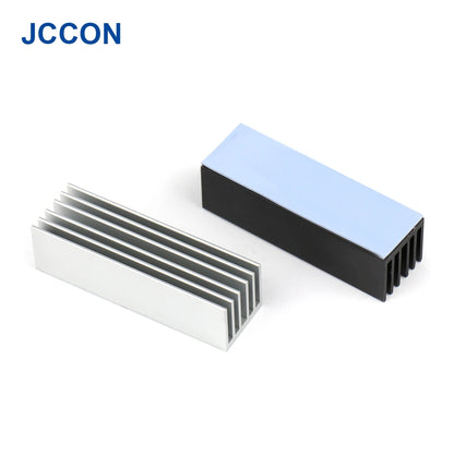 Compact Aluminum Cooling Heatsink 9x9x12mm with Adhesive Tape for Raspberry Pi 3B and IC Chips