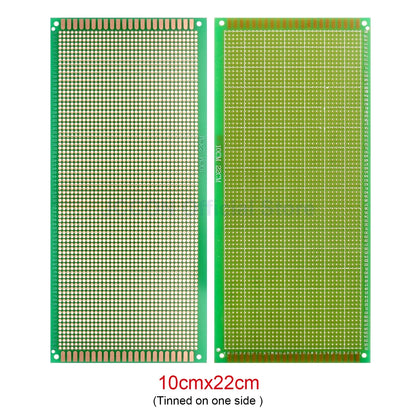PCB Prototype Board Set 5x7, 6x8, 7x9, 9x15, 10x15, 10x22, 12x18cm Universal DIY Single-Hole Soldering Plates