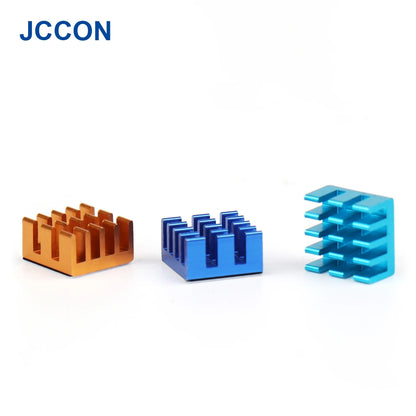 Aluminum Heatsink Radiator with Thermal Conductive Tape for IC Chips, 3D Printer, Raspberry Pi Cooling