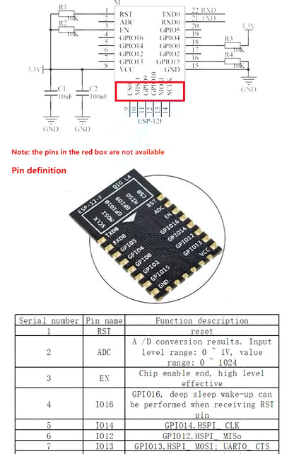 ESP8266 / ESP32 Serial WiFi Wireless Module Transceiver for Arduino and IoT Projects
