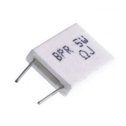 2pcs BPR56 Ceramic Power Resistors 5W 10W 0.1Ω–10KΩ Cement Resistor for Electronics
