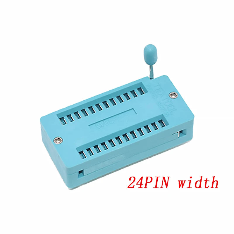 2.54mm DIP ZIF IC Socket Test Solder Type Universal IC Locking Socket