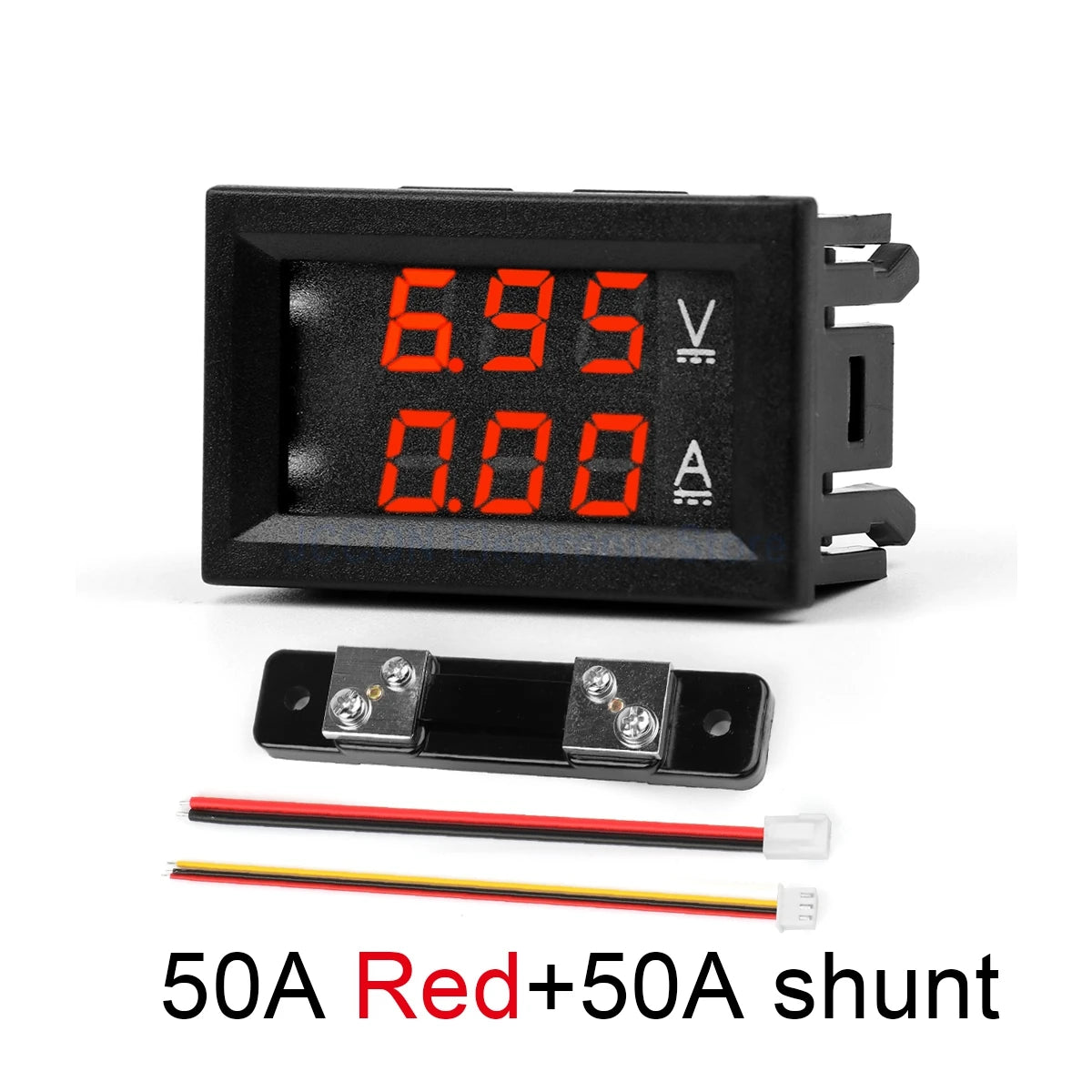 DC Dual Display Digital Voltmeter and Ammeter 0-100V 1A–100A LED Module DSN-VC288