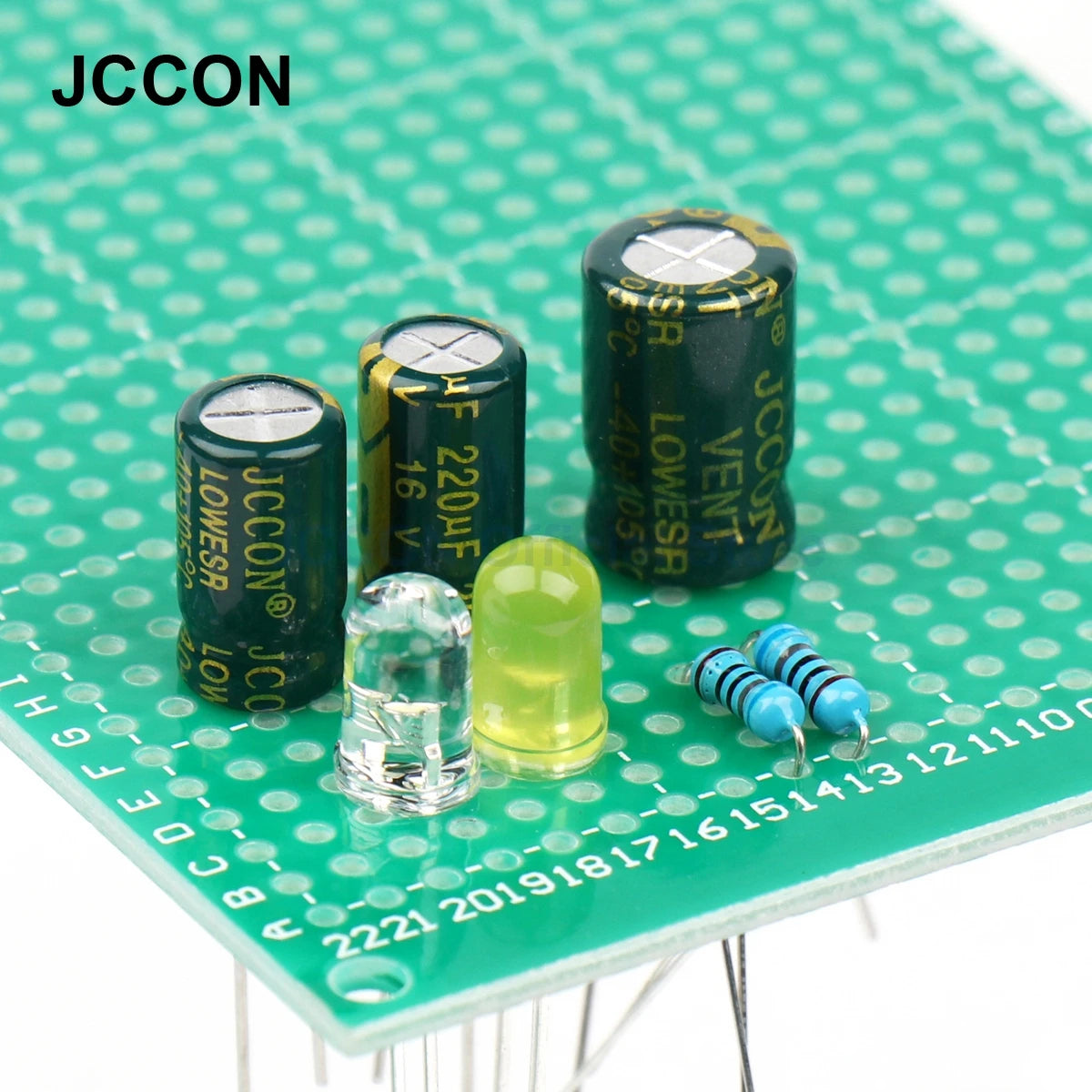 PCB Prototype Stripboard Veroboard Set 2x8, 3x7, 4x6, 5x7cm Universal DIY Soldering Boards