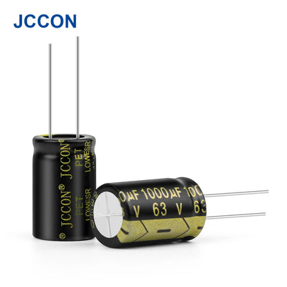 Aluminum Electrolytic Capacitor 63V 1000uF High Frequency Low ESR Low Resistance