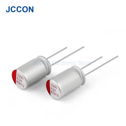 Solid Capacitors for Motherboard and Graphics Card 25V–160V 100µF–1000µF