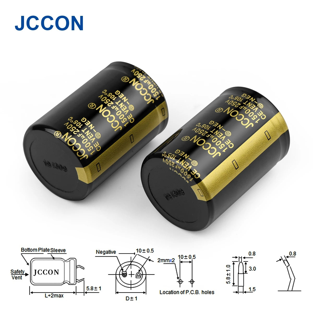 Audio Electrolytic Capacitor 250V 220UF-1000UF High Frequency Low ESR for HiFi Amplifier